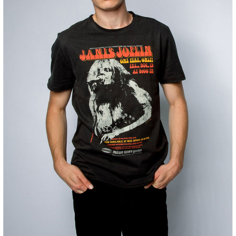 JANIS JOPLIN - Official Madison Square / Amplified (Brand) / T-Shirt / Men's