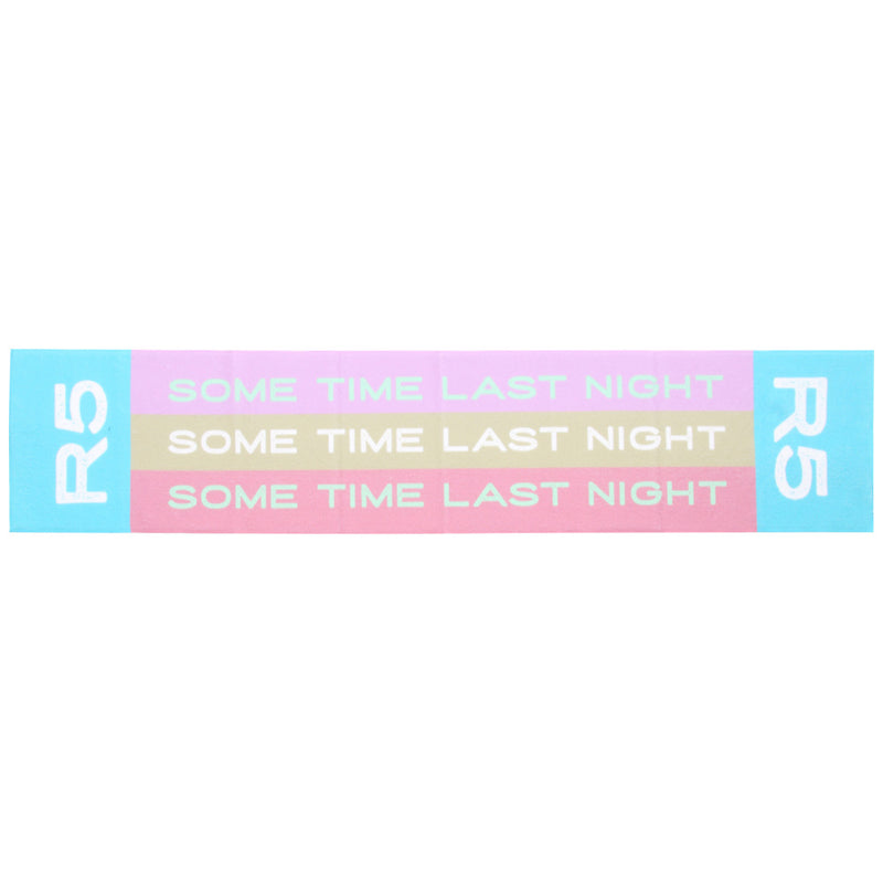 R5 - 官方 Sometime Last Night 消音毛巾/毛巾