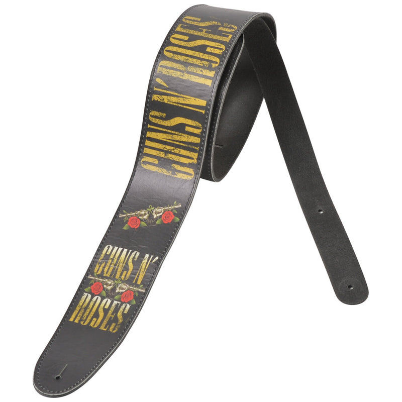 GUNS N ROSES - Official Greatest Hits / Leather / Guitar Strap