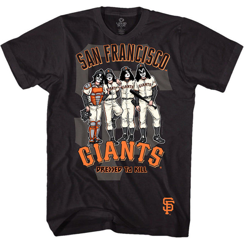 KISS - Official San Francisco Giants Dressed To Kill / T-Shirt / Men's