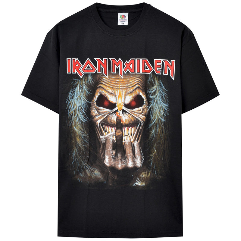 IRON MAIDEN - Official Eddie Candle Finger / T-Shirt / Men's