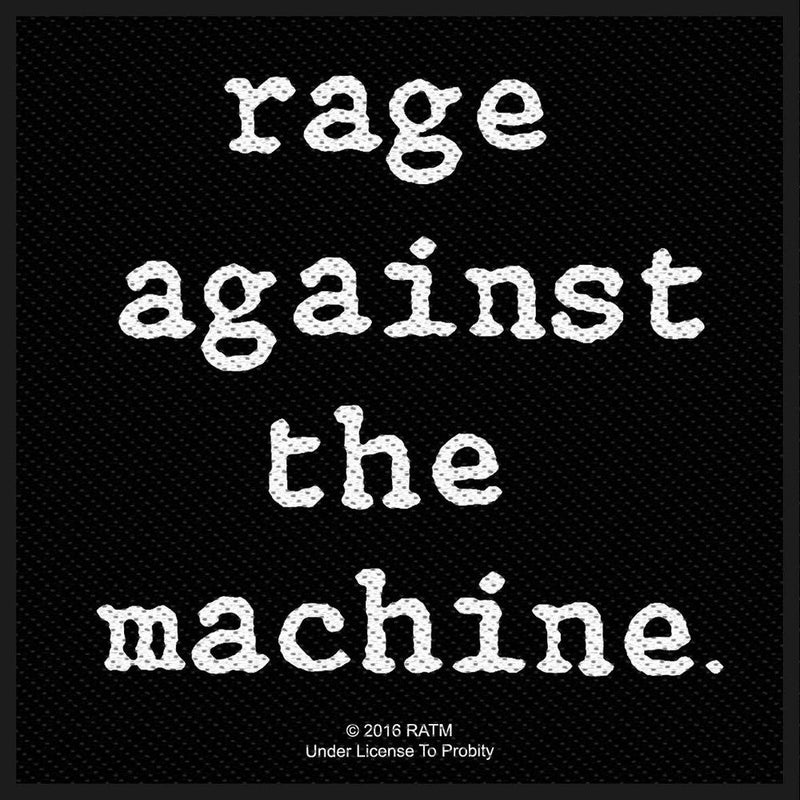 RAGE AGAINST THE MACHINE - Official Logo / Patch
