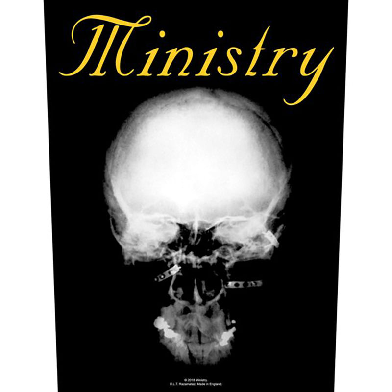 MINISTRY - Official The Mind Is A Terrible Thing To Taste / Backpatch / Patch