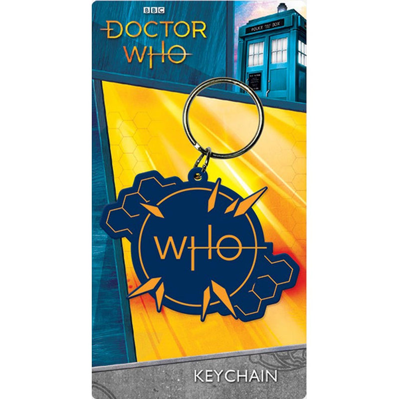 DOCTOR WHO - Official Insignia / Rubber Keeling / keychain