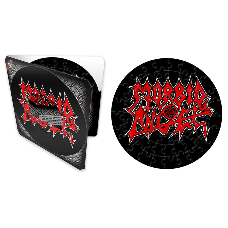 MORBID ANGEL - Official Logo / 72 Pieces Round / Jigsaw puzzle