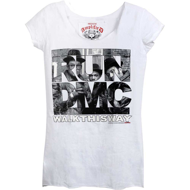 RUN DMC - Official Walk This Way / Amplified (Brand) / T-Shirt / Women's