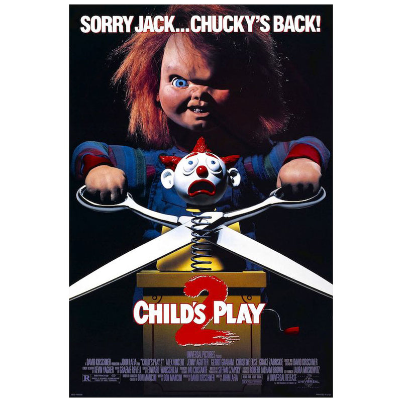 CHILD'S PLAY - Official Sorry Jack Chucky'S Back / Poster