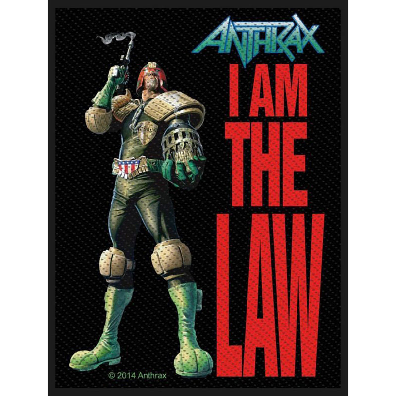 ANTHRAX - Official I Am The Law / Patch