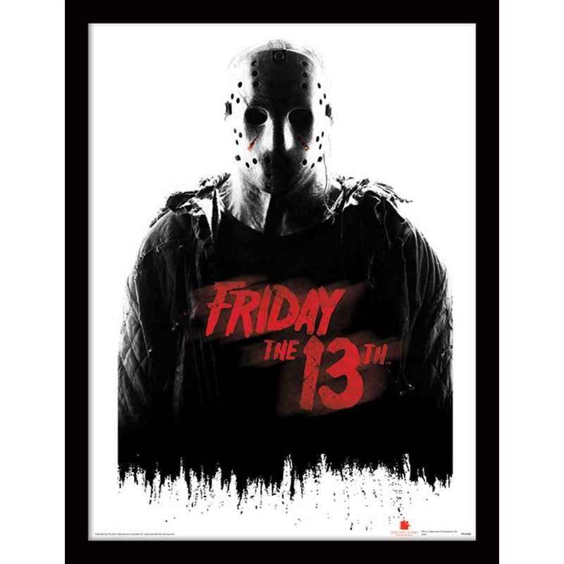 FRIDAY THE 13TH - Official Jason Voorhees / Framed Print