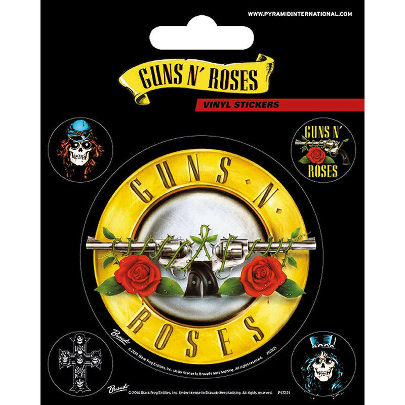 GUNS N ROSES - Official Bullet Logo Vinyl Sticker / Sticker