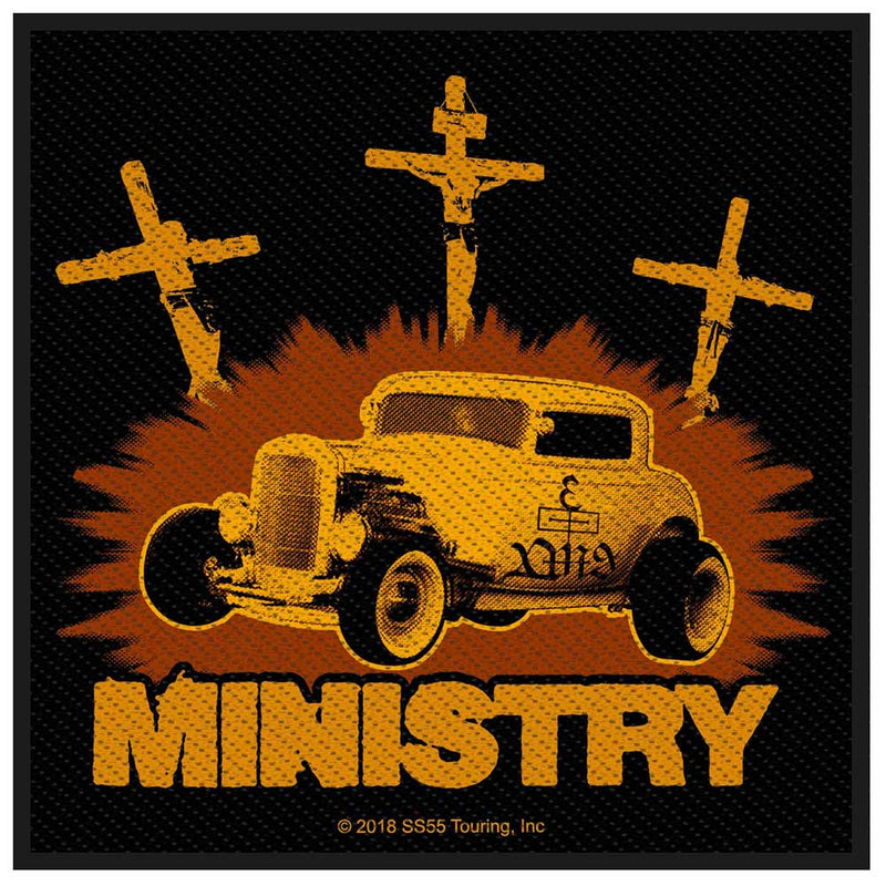 MINISTRY - Official Jesus Built My Hotrod / Patch