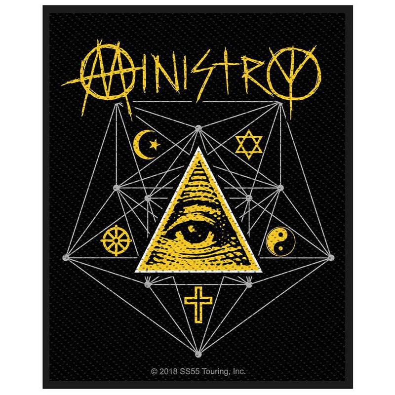 MINISTRY - Official All Seeing Eye / Patch
