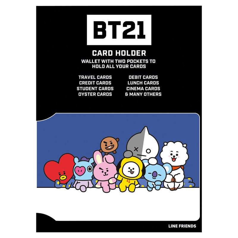 BTS - 官方 Bt21/Characters Stack/Card case