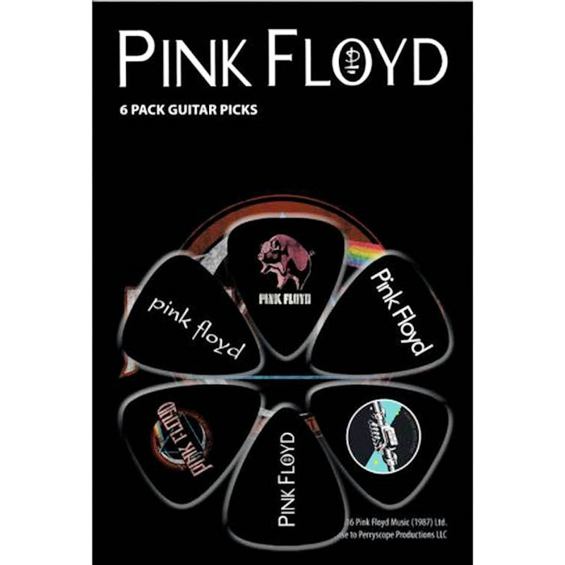 PINK FLOYD - 官方吉他撥片 6 張套裝/吉他撥片