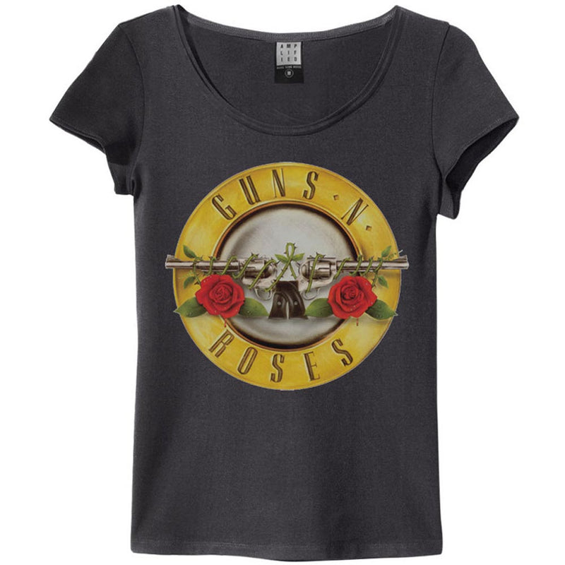 GUNS N ROSES - Official Drum / Amplified (Brand) / T-Shirt / Women's