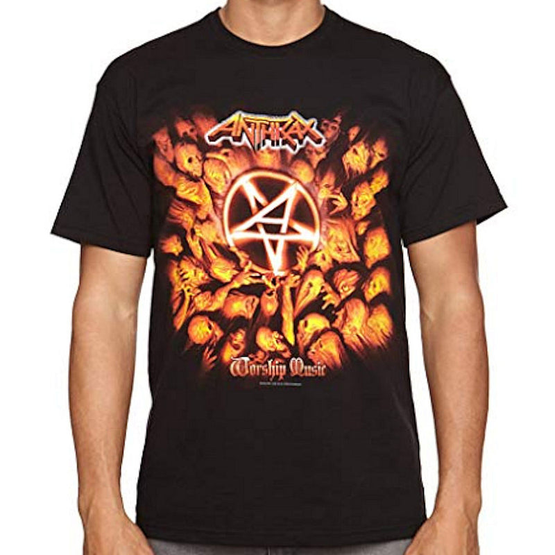 ANTHRAX - Official Worship Music / T-Shirt / Men's