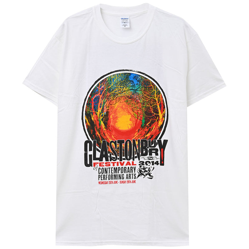 GLASTONBURY - Official There Festival 2014 / Back Print / T-Shirt / Men's