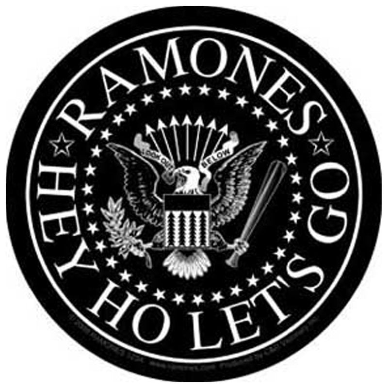 RAMONES - Official Black Eagle / Sticker