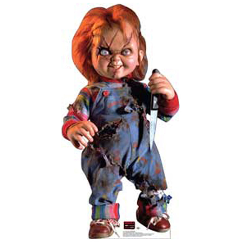 CHILD'S PLAY - Official Chucky With Knife / Standee