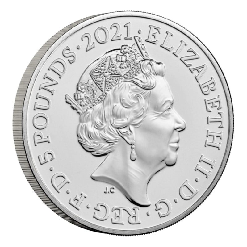 THE WHO - 官方 2021 英鎊 £5 光亮未流通硬幣 / 硬幣