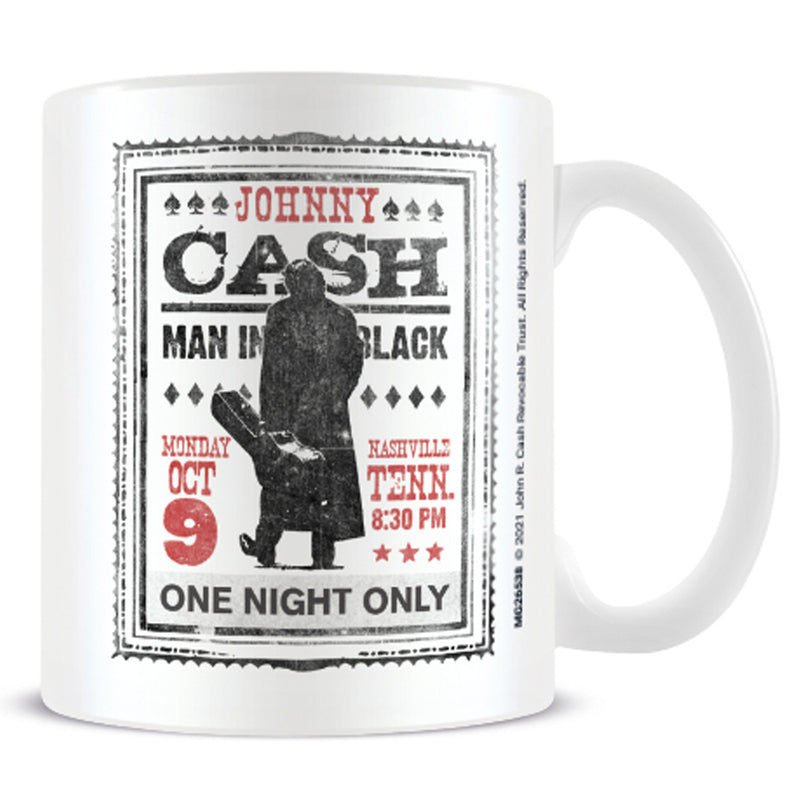 JOHNNY CASH - Official Man In Black / Mug
