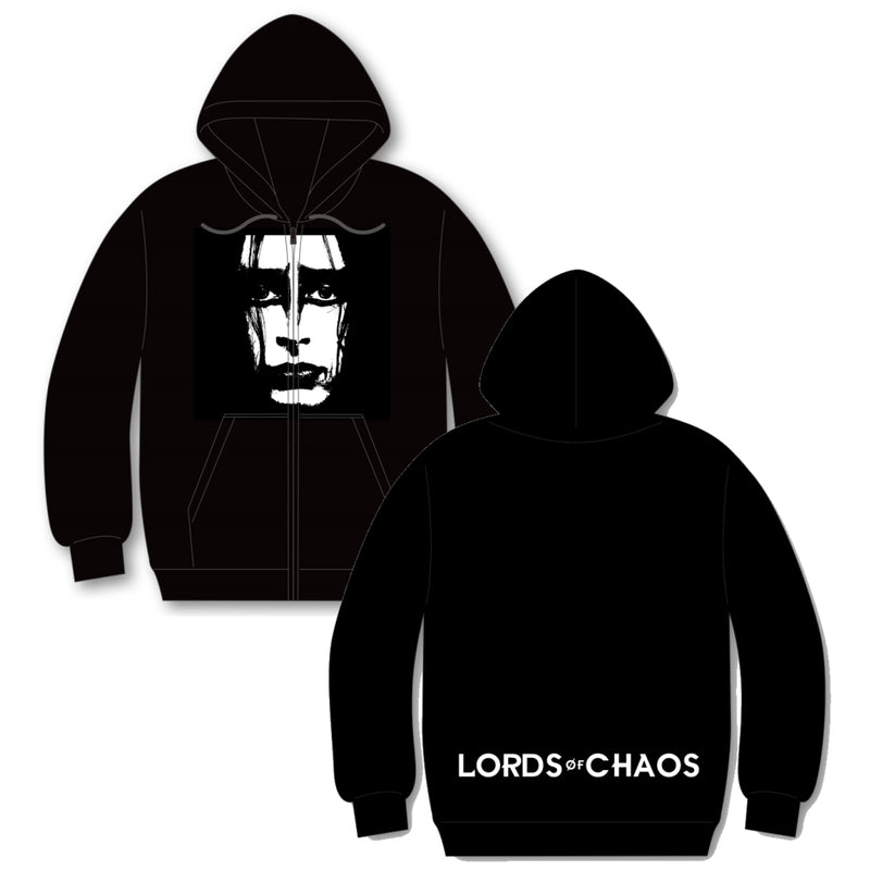 MAYHEM - Official Lord Of Chaos Euronymous Big Print / Zip / Hoodie & Sweatshirt / Men's