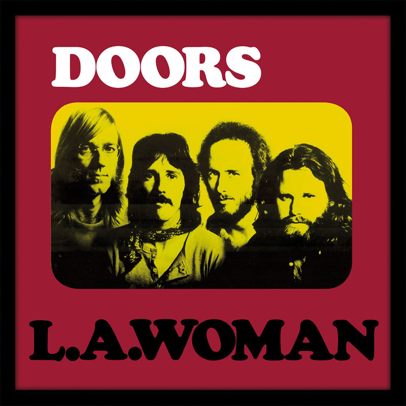 DOORS - Official La Woman (Album Cover Framed Print) / Framed Print