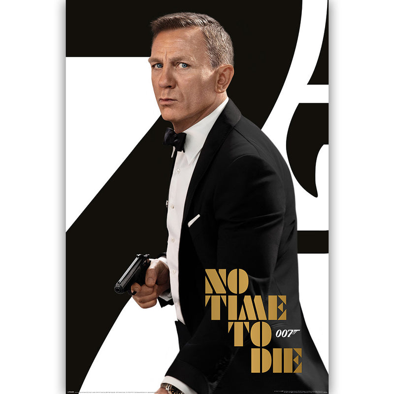 JAMES BOND - Official No Time To Die / Tuxedo / Poster