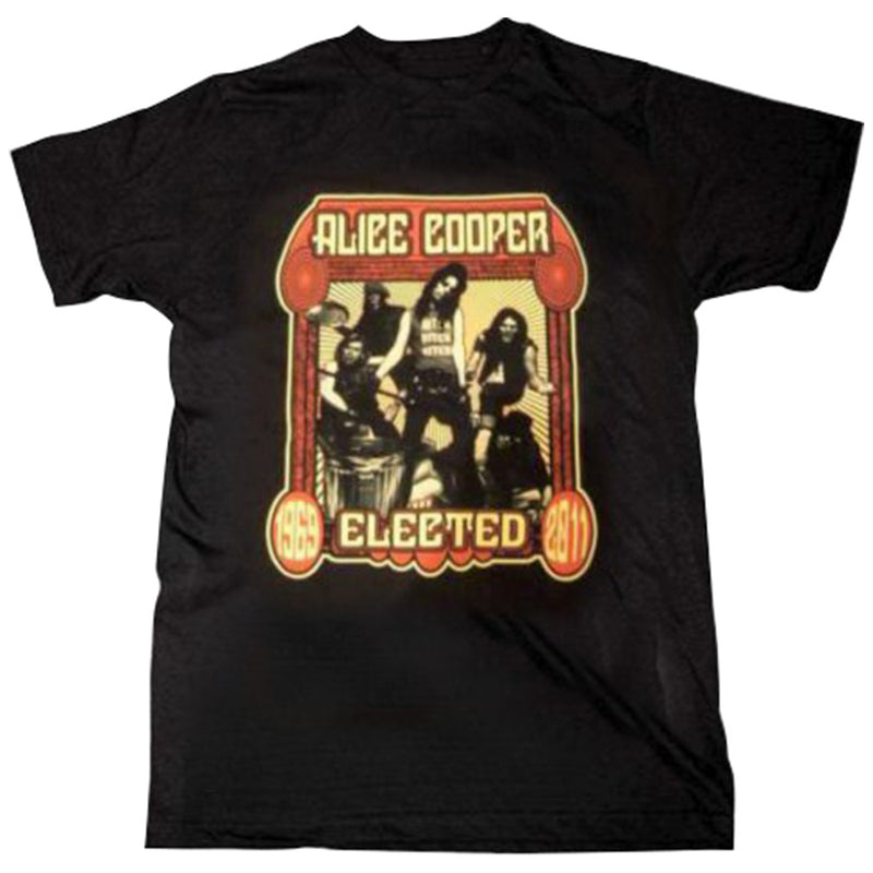 ALICE COOPER - Official Elected Band / T-Shirt / Men's