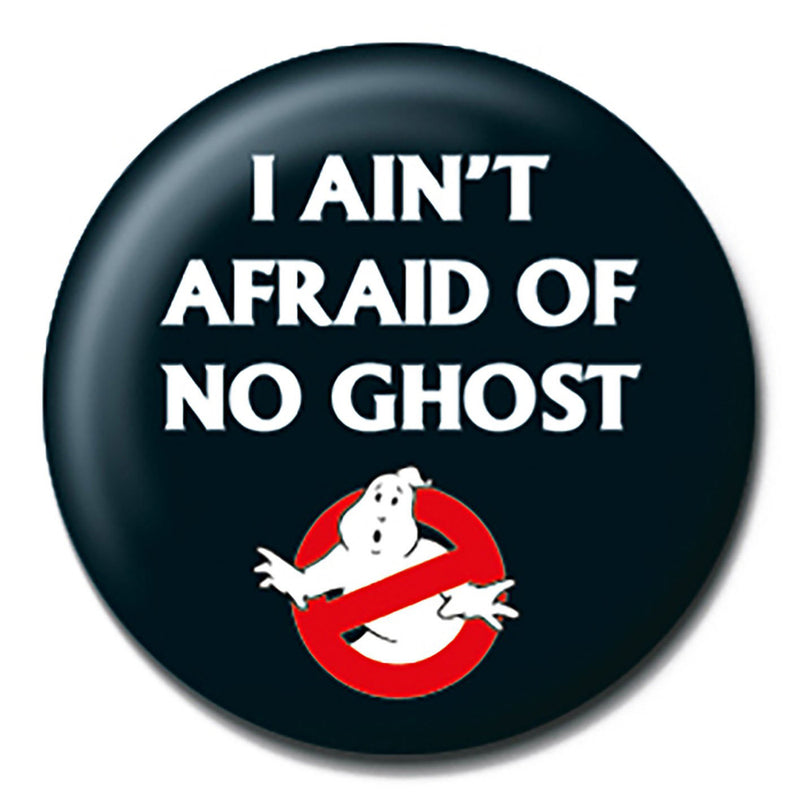 GHOSTBUSTERS - Official I Ain't Afraid / Button Badge