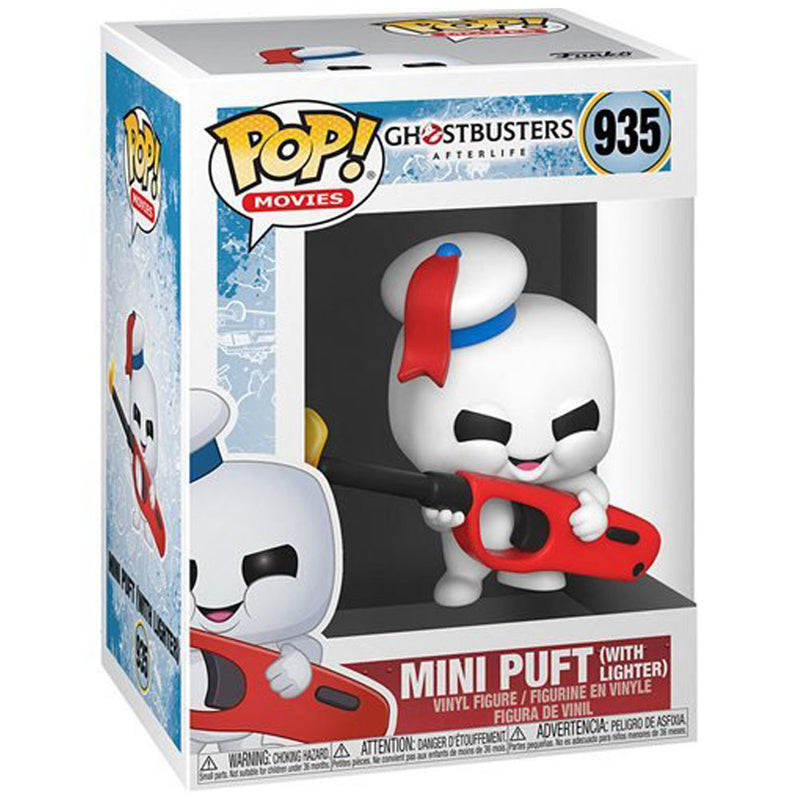 GHOSTBUSTERS - Official Pop Movies: Afterlife Mini Puft w/Li / Figure