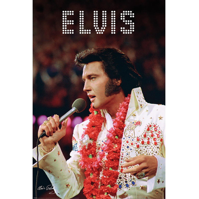 ELVIS PRESLEY - Official Vegas / World Limited 2000 Pieces / Poster