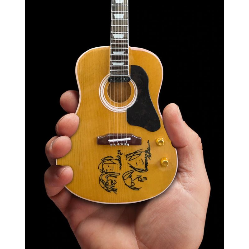 JOHN LENNON - Official Give Peace A Chance Acoustic Miniature / Miniature Musical Instrument