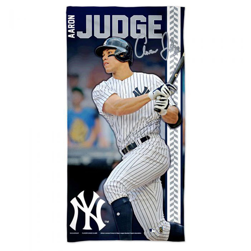 NEW YORK YANKEES（MLB） - Official Aaron Judge Spectra Beach Towel / Towel