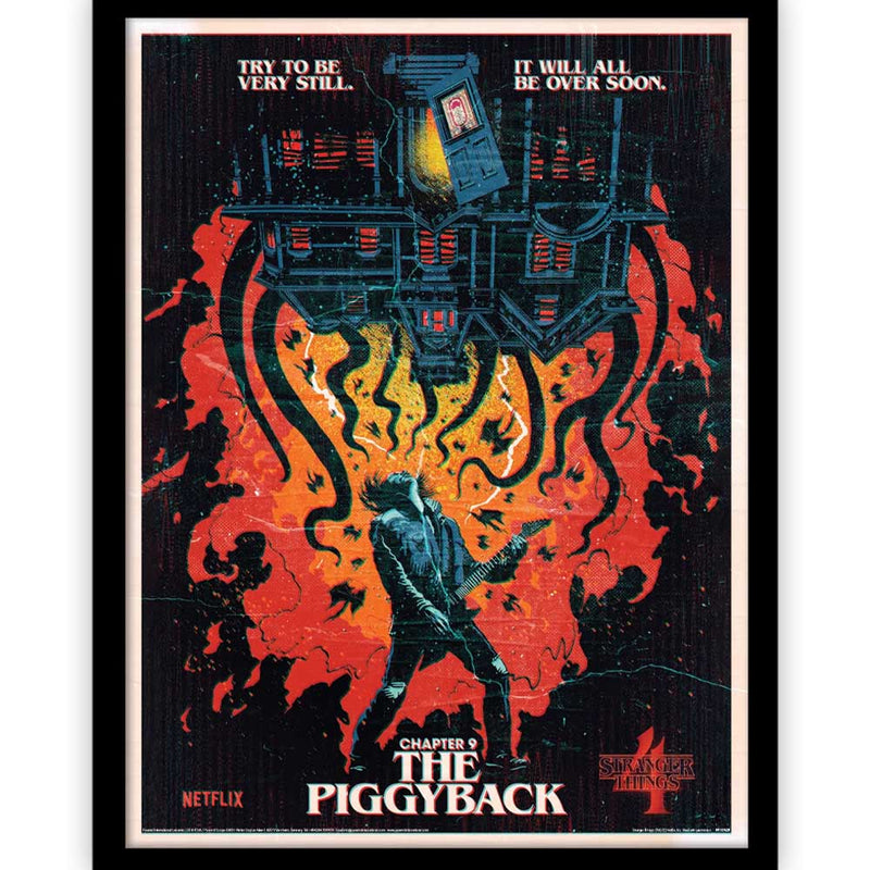 怪奇物語 - 官方第 9 章 The Piggback/Framed Print