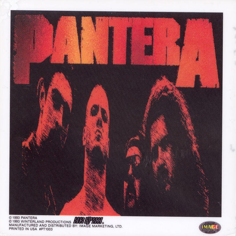 PANTERA - Official Red / Static Sticker / Sticker