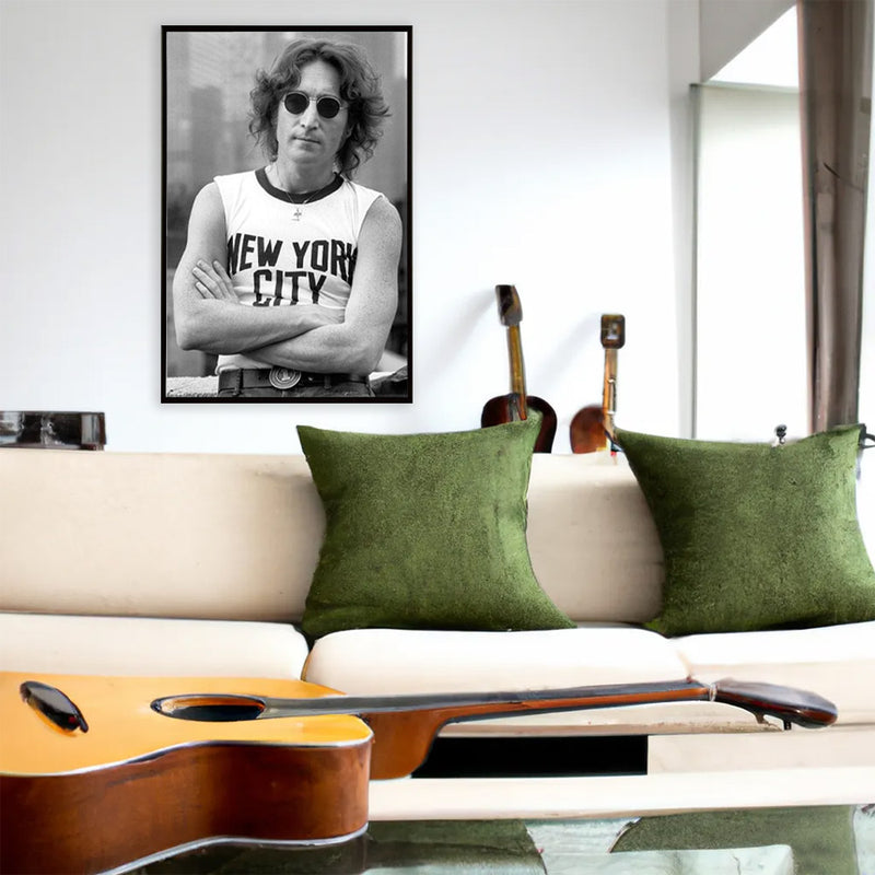 JOHN LENNON - Official Nyc - Bob Gruen / Poster