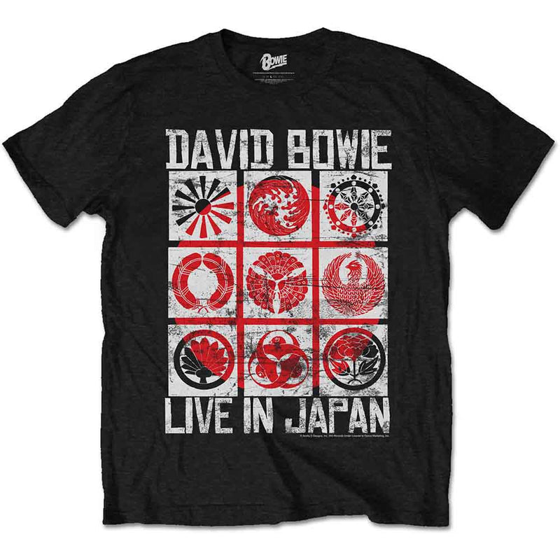 DAVID BOWIE - Official Live In Japan / T-Shirt / Men's