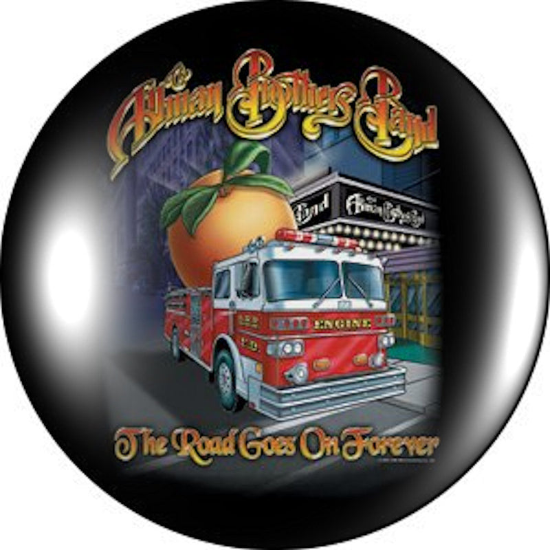 ALLMAN BROTHERS BAND - Official Fire Truck / Button Badge