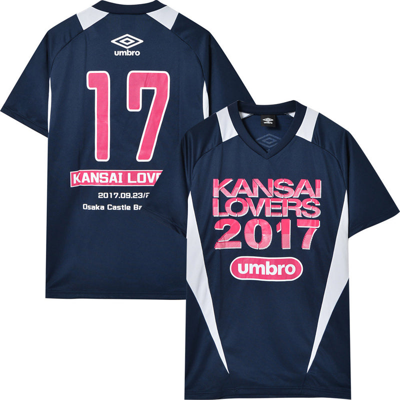 KANSAI LOVERS - Official 2017 Dry T-Shirt / Back Print Yes / Umbro (Brand) / T-Shirt / Men's