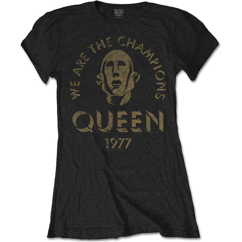 QUEEN - Official We Are The Champions / T-Shirt / Women's