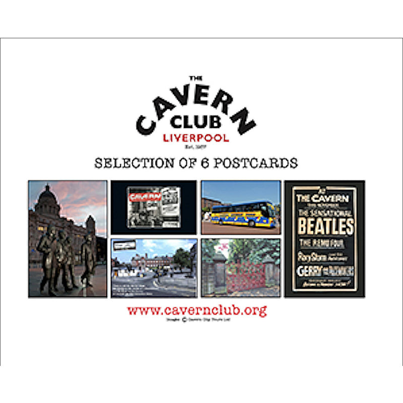 CAVERN CLUB - 官方明信片包 The Cavern Club（6 件套）/信件和明信片