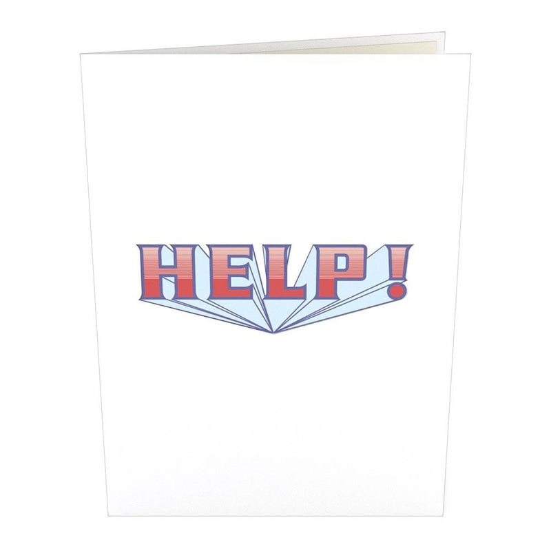 THE BEATLES - Official Help! 3D Card / Lovepop (Brand) / Letters & Postcards