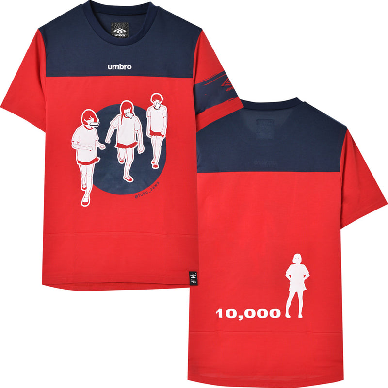 FUKUZAWA - Official Fukuzawakorabo Dry T-Shirt / Back Print Yes / Umbro (Brand) / T-Shirt / Men's