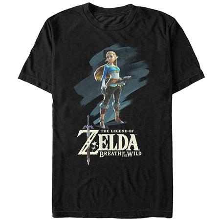 THE LEGEND OF ZELDA - Official Zelda Paint / T-Shirt / Men's