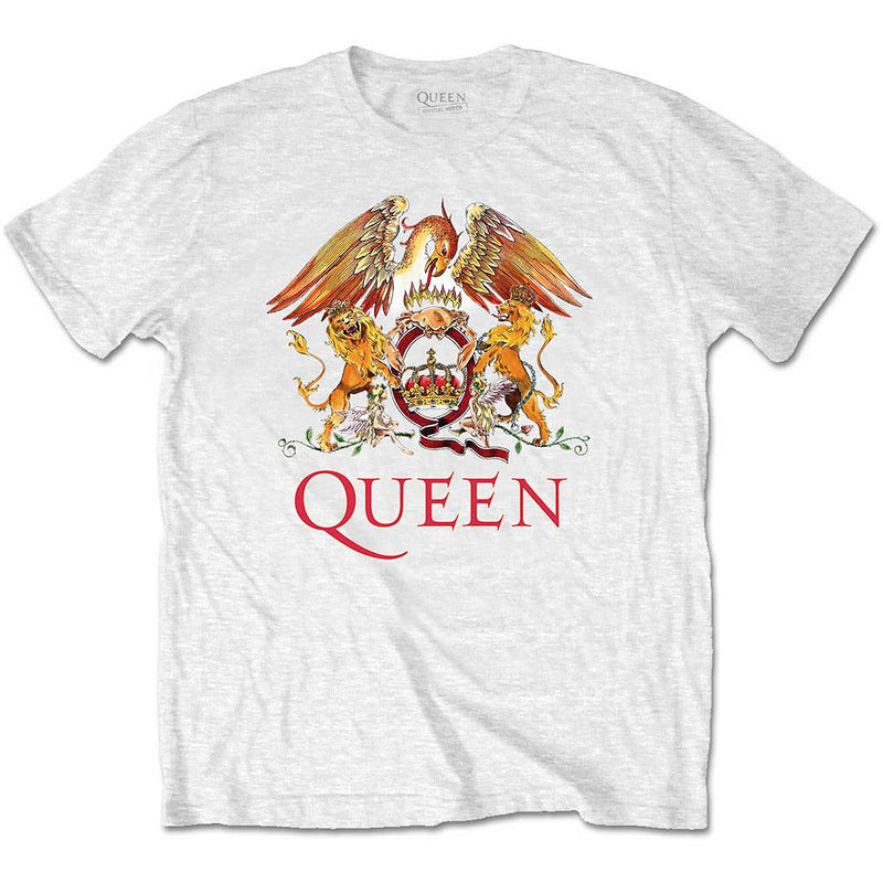 QUEEN - Official Classic Crest / T-Shirt / Men's
