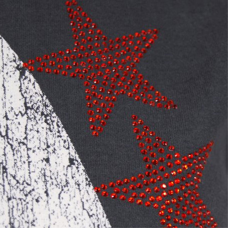 LADY GAGA - Official Stars Diamante / Amplified (Brand) / T-Shirt / Women's