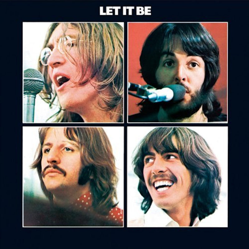 THE BEATLES - Official Let It Be Wall Sign / Interior Figurine