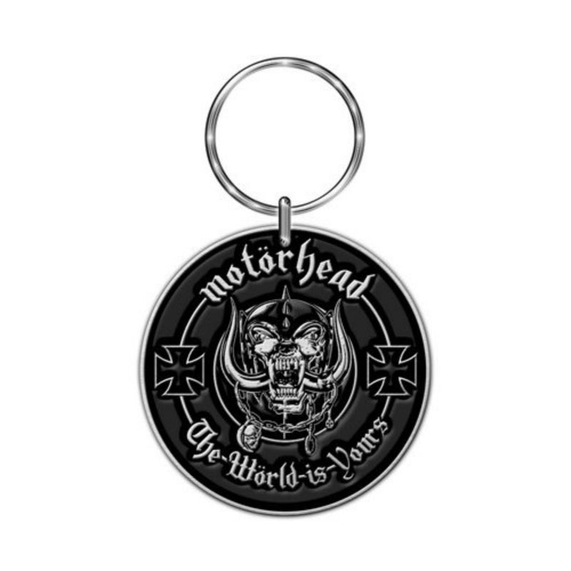 MOTORHEAD - Official The World Is Yours / Metal Key Chain / keychain