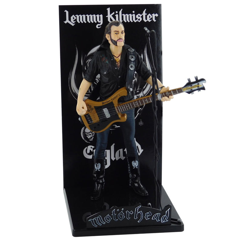 MOTORHEAD - Official Lemmy Deluxe Guitar Black Pick Guard / Figure